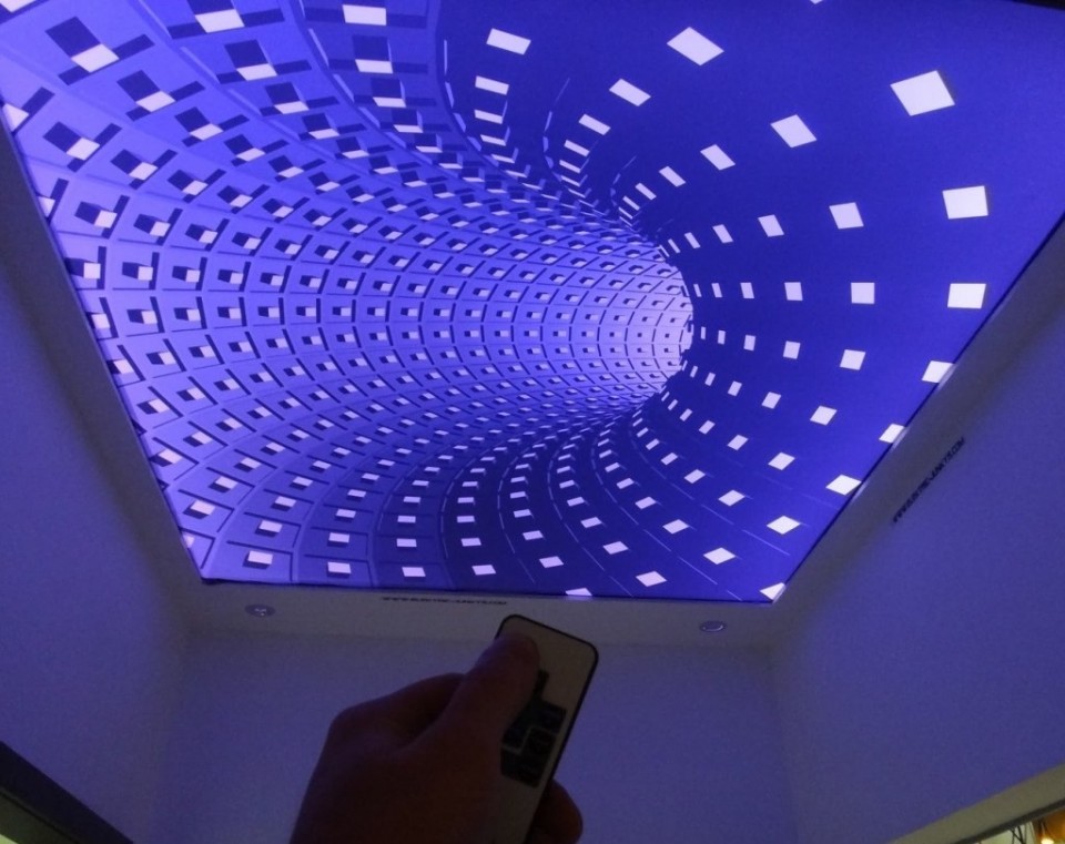 Заказать 3d натяжные потолки в г. Осинники